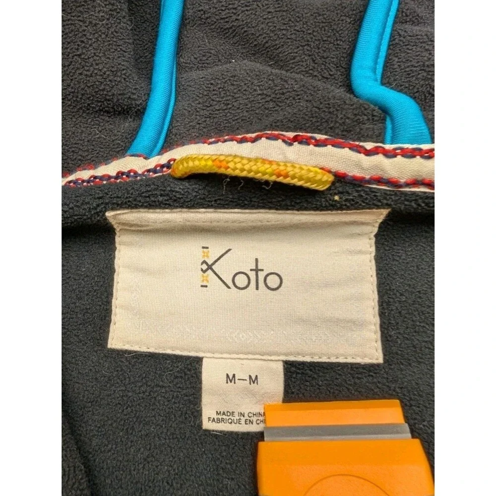 Urban Outfitters KOTO Jacket Polar Fleece Hooded Zip Jacket Size Medium - Rare